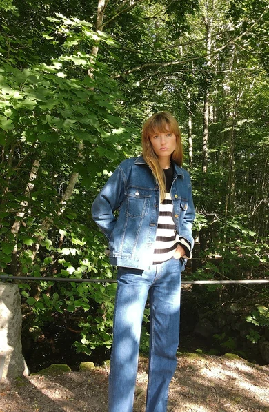 Stylein SS 2021 for Vogue.com, photographed and modelled by Emmy Rappe in Kalmar, Sweden, picture 7 of 12