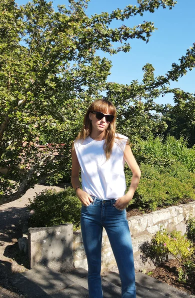 Stylein SS 2021 for Vogue.com, photographed and modelled by Emmy Rappe in Kalmar, Sweden, picture 3 of 12