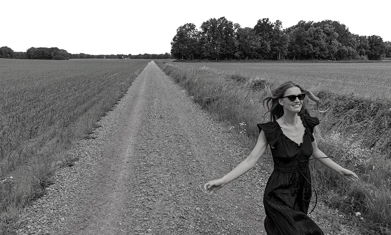 J. Crew Instagram campaign photographed and modelled by Emmy Rappe in Kalmar, Sweden (2025), picture 2 of 5