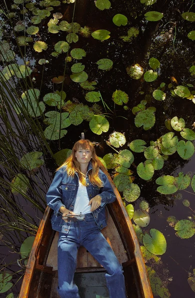 Stylein SS 2021 for Vogue.com, photographed and modelled by Emmy Rappe in Kalmar, Sweden, picture 1 of 12
